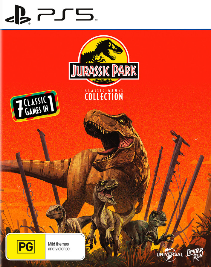  Jurassic Park Classic Games Collection PS5 